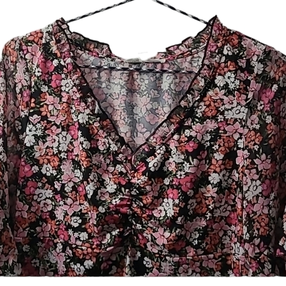 Perseption Tops - PERSEPTION CONCEPT WOMENS BLOUSE TOP SIZE MEDIUM